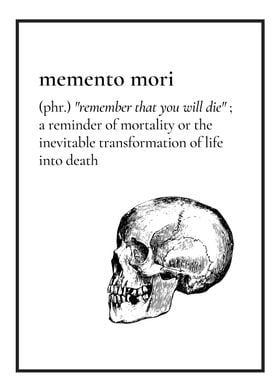 Memento Mori Phrase