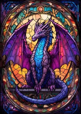 Purple Drakonar Dragon