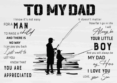 To My Dad Fishing